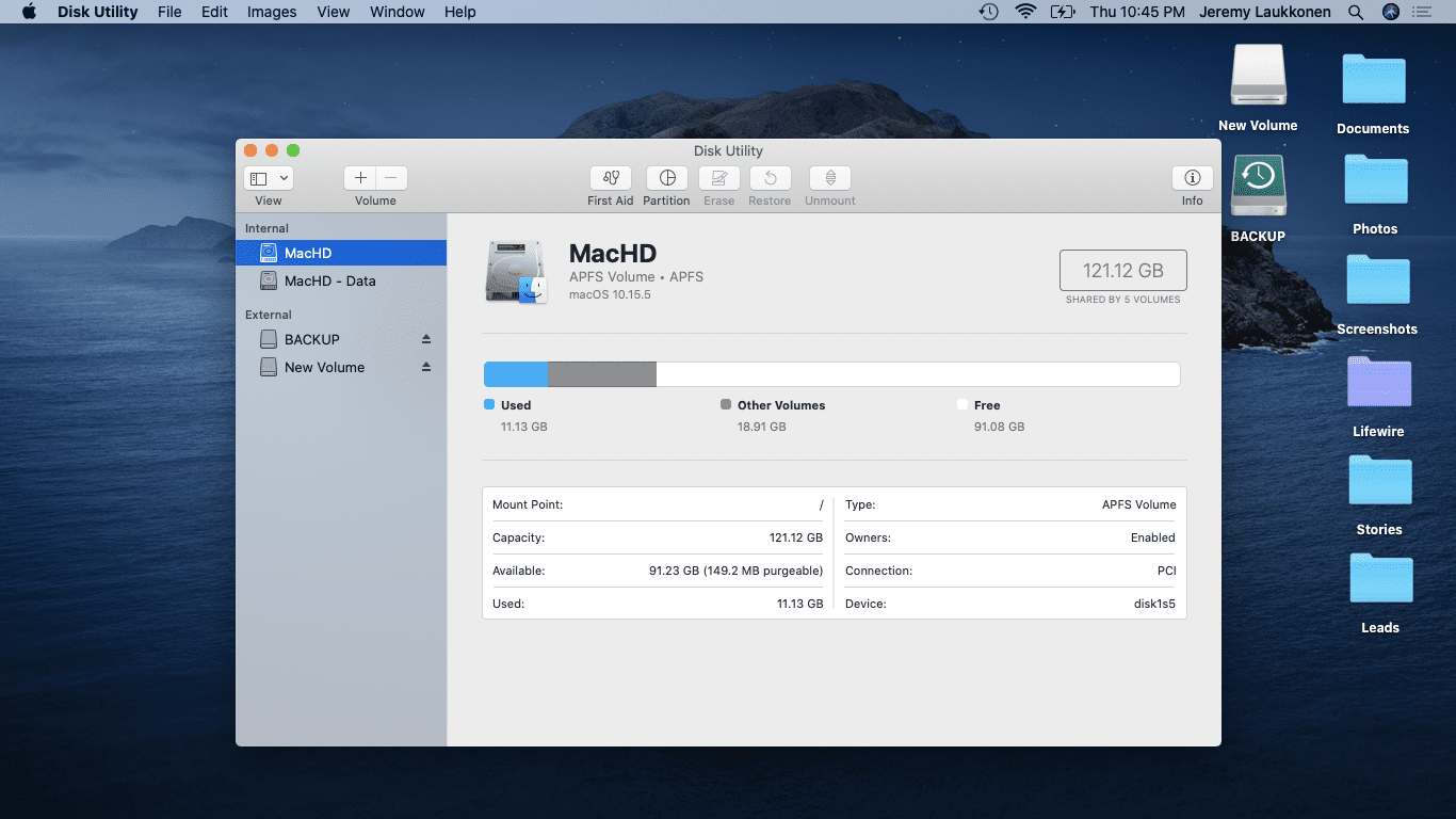format usb journal for mac in windows 10